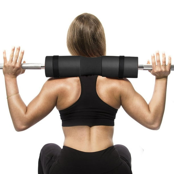 1Pc Barbell Squat Pad Weight Lifting Shoulder Back Protector Black 