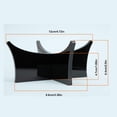 thumbnail image 3 of Naiovety Soporte para bolas Material de primera Superficie lisa Acrílico Bolas Bastidores Práctico Ahorro de espacio Esferas Forma Durabilidad Type6 NO6 Naiovety OD020341-01B, 3 of 6