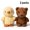 Chick-Bear (2 pieces), variant on Monkey-Panda 2 Pack Cute Animal Plush Toys Set, Soft Curly Stuffed Animal Plush Dolls, Assorted Styles for Room Decor & Gift Gift Birthday or Christmas gift