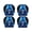 4pcs-J, variant on 1 Pcs Car Headrest Cover, Scary Face Printing Auto Seat Headrest Protector, 2026 Funny Spooky Face Masque Head Rest Cover