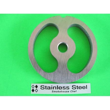 Lem Grinder Meat #22 Kidney Sausage Stuffing plate for Hobart LEM Cabelas TorRey MTN Meat Grinder. Stainless steel by, Stuffing disc for converting meat grinder into stuffer By Smokehouse Chef ()