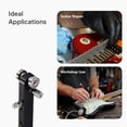 thumbnail image 3 of Xuanheng Pont de Guitare Ponceuse Réglable pour Basses Guitare Électrique Acoustique Noir, 3 of 10