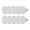 thumbnail image 2 of GU10 3W 220-240V SMD2835 LED Spotlight Bulb with 9 Beads, Warm White (Pack of 10), 2 of 2