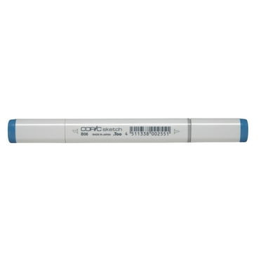 Copic Sketch Marker, Peacock Blue