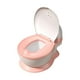thumbnail image 2 of Orinal de entrenamiento para bebé, inodoro, antideslizante, portátil, cómodo, asiento para orinal almohadilla dura rosa, 2 of 9