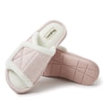 thumbnail image 2 of Dearfoams Women's Orla Adjustable Sweatshirt Slide House Shoe Slippers, 2 of 6