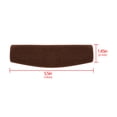 thumbnail image 3 of Geekria Velour Headband Pad Compatible with Sennheiser HD598, HD598SE, HD598CS, HD595, HD569, HD559, HD558, HD555, HD518, HD515, Game ONE, PC360, PC373D Headphones (Brown), 3 of 6