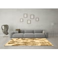 thumbnail image 3 of Ahgly Company Indoor Rectangle Abstract Brown Modern Area Rugs, 5' x 8', 3 of 4