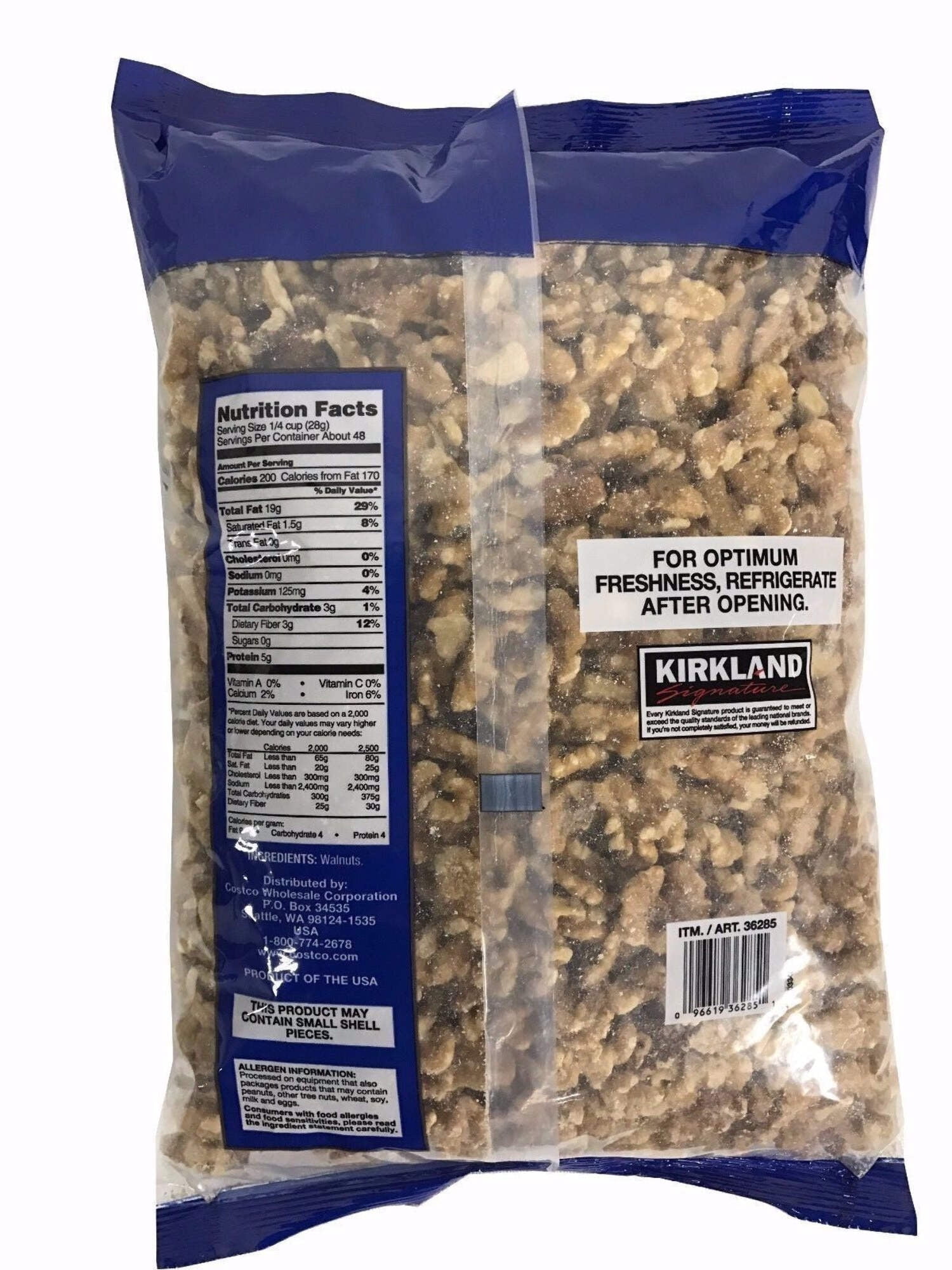 Kirkland Signature, Walnuts, 3 Pounds, Extra Fancy Signature