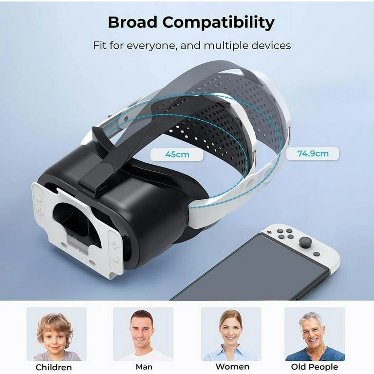 Amazon.com: Upgraded VR Headset for Nintendo Switch & Switch