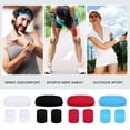 thumbnail image 6 of Sportteer Cotton Sweat Bands Non-sweaty Sweat Bands Sports Sweat Bands Set Three-piece Set Sweat-absorbing Breathable Head & Wrist Protection Soft Elastic Colorful, 6 of 10