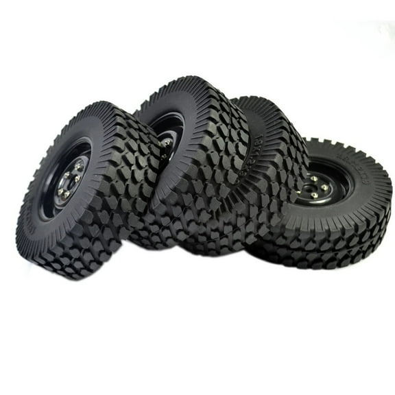 4Pcs 1:10 RC 98mm Tires Super Grip RC Crawler Wheel Tires for Axial SCX10 TAMIYA CC01 RC4WD D90