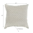 thumbnail image 3 of Maison Concepts Cotton Linen Jacquard Cushion 22 X 22 (Multi) 22" X 22" X 2" -Set of 2, 3 of 4