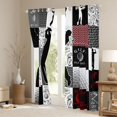 thumbnail image 3 of Feelyou Cartoon Golf Print Black Out Curtains, Eat Sports Sleep Curtains Pack of 2 (42x63 Each), Teens Kids Boys Girls Bedroom Curtains, Black Out Curtains Decor, 3 of 6