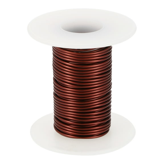 16 AWG Magnet Wire, 16 Gauge Enameled Copper Wire, 2 OZ Magnetic Coil Wire for Transformer, Motor, Electric, 180C(356F)