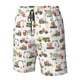 thumbnail image 4 of Fotbe Excavator Trajes de Baño Estampados para Hombre, Shorts de Verano de Secado Rápido, Ropa de Playa, Bañadores-Small, 4 of 6