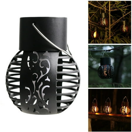 

BadyminCSL Garden Items on Clearance or Sale Solar Simulation Flame Chandelier Decorative Lamp Outdoor Waterproof Garden Hanging Lamp