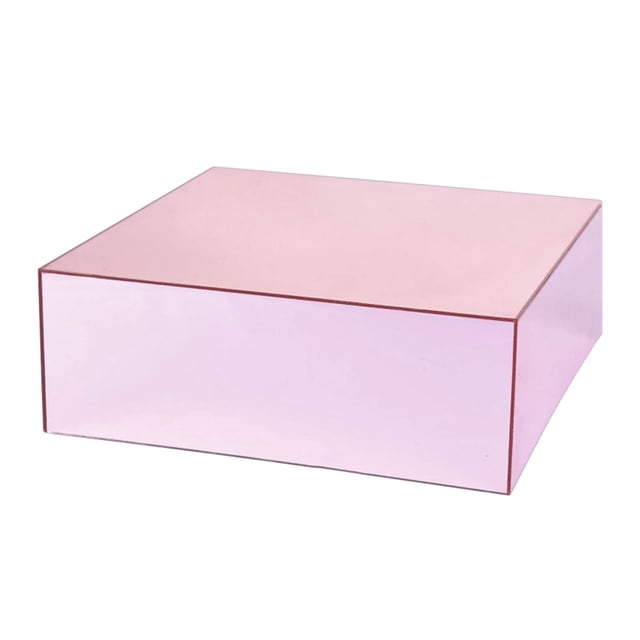 Soporte para tartas de acrílico transparente rellenable, soporte para tartas de acrílico, soporte para tartas rellenable, oro rosa y xl