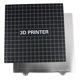 thumbnail image 4 of Ca de impresión de material acero de impresora 3D de 235 mm con adhesivo para Ender 3 shamjiam Plataforma de cama de calor de hoja, 4 of 9