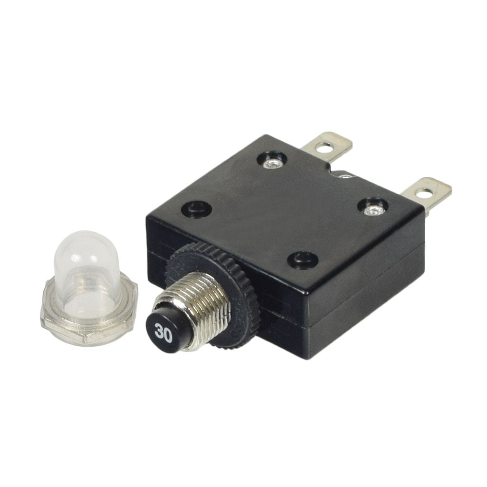 Interruttore Automatico A Pulsante Con Reset Termico 30A Sigma - 32Vdc 125/250Vac 50/60Hz