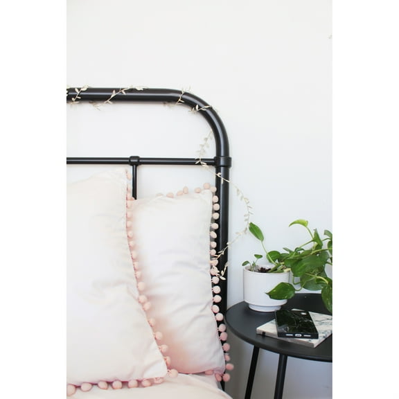 Perfect Holiday 20 LED Gold Leaves Fairy String Lights - Battery Operated Warm White for Patio, Bedroom, Boho Décor