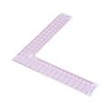 thumbnail image 4 of Kearding L-shaped French Curve Ruler Multifunctional Built-in Convenient Drawing Rulers Lightweight Design Scale DIY Quilting Clothing Type2 NO2, 4 of 6