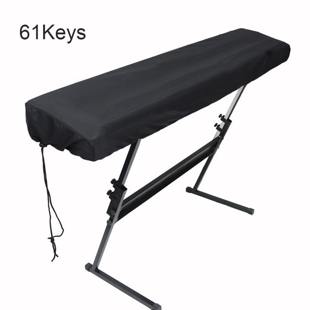 Dust-proof Electronic Organ Cover Adjustable Piano Keyboard 61/88-Key Keyboard Drawstring Locking Clasp