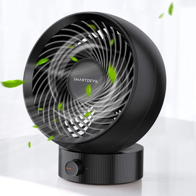 Ventilador de mesa, ventilador USB, mini ventilador, pequeño, silencioso, ajuste de velocidad continuo, 20°, ventilador de escritorio USB, bajo nivel de ruido, ventilador USB, fácil de transportar, pa Namotu MZQ-0299-3