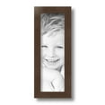 thumbnail image 2 of ArtToFrames 4" x 12" Brown Rustic Picture Frame, 4x12 inch Brown Wood Poster Frame (WOM-4844), 2 of 8