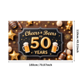 thumbnail image 3 of Yatrandify Decorative Design Cheers & Beers Banner Illuminated Letters Celebration Theme for Birthday Party Indoor Event Outdoor Gathering, 3 of 8