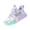 Purple, variant on Willtoo Girls Kid's Butterfly Running Sneaker Tennis Mesh Athletic School Gym Lace-up Back to School Walking Shoes