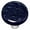 Dark Metallic Blue, variant on Hot Knobs HK1033-KRA Dark Metallic Blue Round Glass Cabinet Knob - Aluminum Post