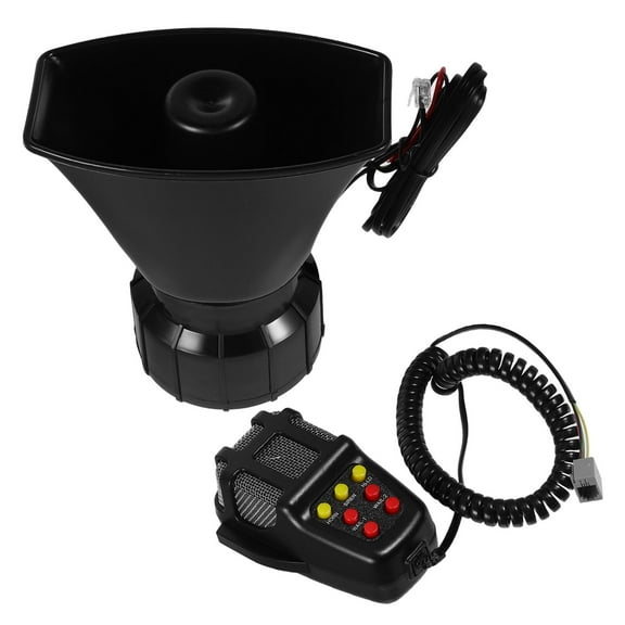 FOMIYES 1Pack Air Horn with 7 Sounds and a Random Style Switch for Vehicles