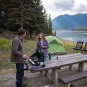 Coleman Sundome 6-Person Dome Tent, Green, 72 Center Height, Overall dimensions: 120'' H x 120'' W