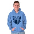 thumbnail image 3 of Heavy Hitter Baseball Fanatic Sports Hoodie Hooded Sweatshirt Men Brisco Brands L, 3 of 6
