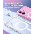 thumbnail image 4 of Funda magnética BERFY para iPhone 16 de 6.1 pulgadas con protector de pantalla, 4 of 9