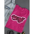 thumbnail image 3 of Emoji Graffiti Plaid - Red Urban Street Art Design Women's T-shirt, 3 of 4