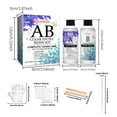 thumbnail image 3 of Momihoom Transparent Resin Epoxy High Adhesive A & B Match Crystal Glue Resin Jewelry Making Kits - Sunlight Activated Curing Resin for DIY Jewelry Making, Art Crafts (Clear), 3 of 9