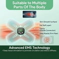 thumbnail image 4 of Intelligent EMS Muscle Relaxer Pad, Multi-Mode Electronic Pulse Body Massager for Back Shoulder Arm Leg Relaxation, 4 of 9