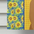 thumbnail image 4 of Summer Sunflowers Red Fox Labrador Retriever Flag Canvas House Size, 4 of 5