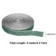 thumbnail image 2 of Cinta de Rhinestone de Cristal Autoadhesiva, Rollo de 7 Filas de 4 Yardas de Cinta de Diamante de Cristal Verde Oscuro, 2 of 6