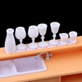 thumbnail image 4 of Juego de muebles de cocina de plástico para casa de muñecas perfecl fregadero pequeña naranja, 4 of 8