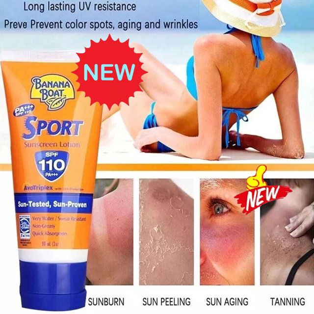 Protector solar deportivo Banana Boat FPS 50 FPS 100 FPS 110 Loción protectora Paquetes de viaje NUEVO Mejor