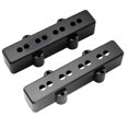 thumbnail image 4 of Musiclily Pro Plastic Jazz Bass Pickup Covers Set for Fender J Bass, Black (Set of 2), 4 of 4