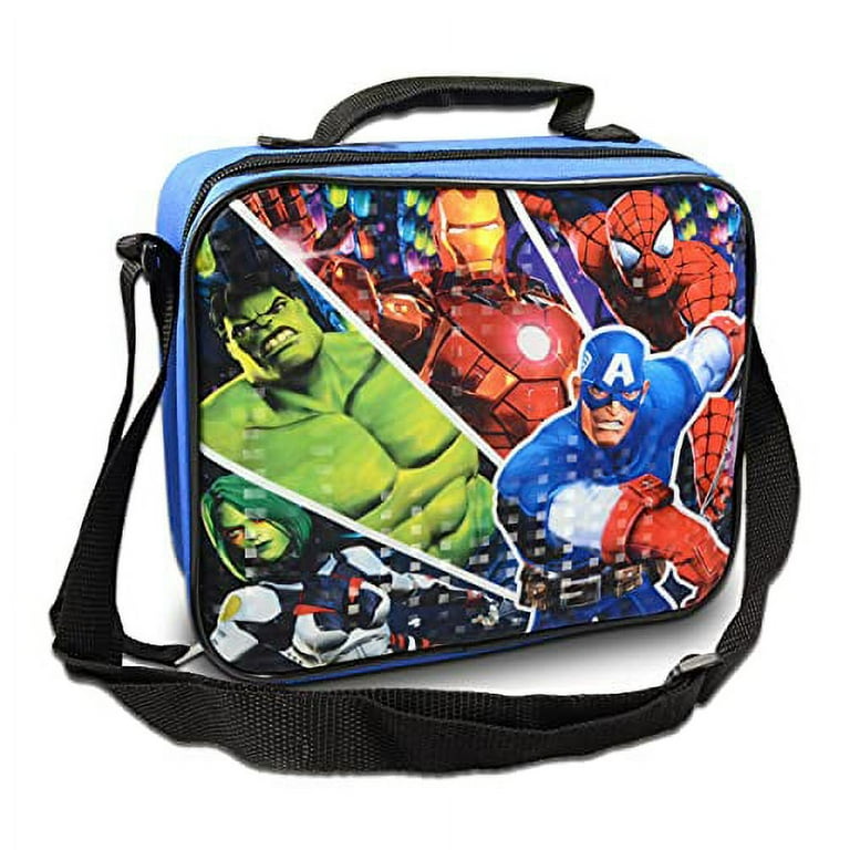 Marvel Avengers Lunch Bag For Boys Kids Bundle Avengers Lunch