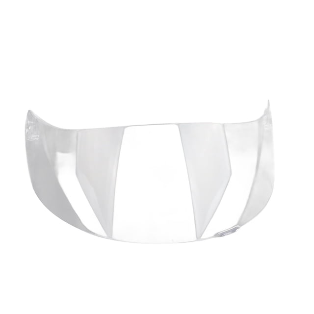 Lente de casco Resistencia a los golpes Antivaho Protección UV A prueba de viento Alta definición para moto Transparente