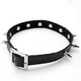 thumbnail image 3 of Collier Vintage Punk Goth Emo Cœur Collier Ras du Cou en Cuir, 3 of 4