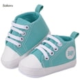 thumbnail image 2 of Zonghan WEIXINBUY 0-18M Unisex Baby Boy Girls Soft Bottom Crib Cotton Shoes Toddler Infant Casual Canvas Sneakers Prewalkers Shoes, 2 of 6