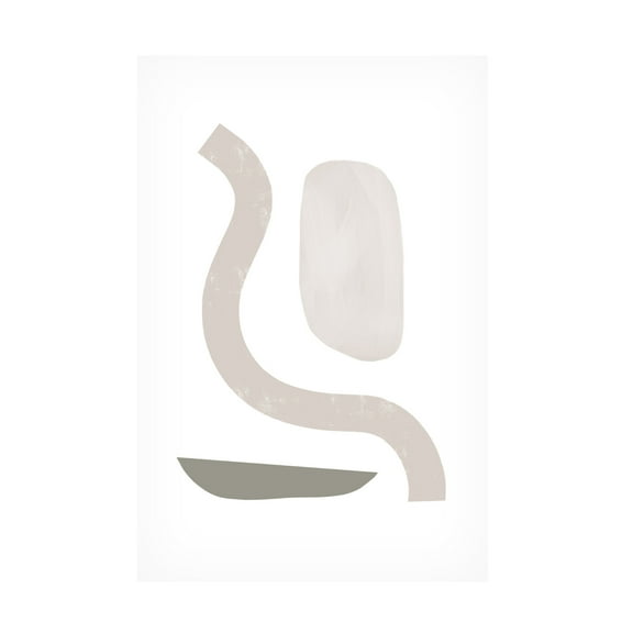 Trademark Fine Art uplusmestudio Shapes In Harmony Canvas Wall Art