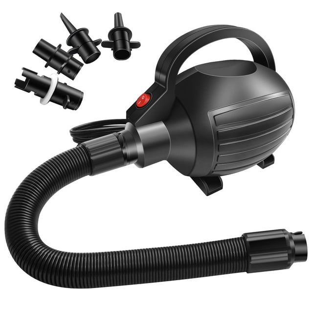Bomba de Aire Eléctrica AWSUM 600W para Colchoneta Inflable de Gimnasia